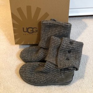 UGG Classic Cardy Knit Boots
